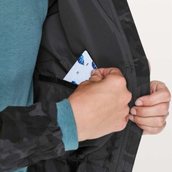 Lululemon Pack It Up Jacket Incognito Camo Multi Grey - Picture 4 of 9
